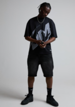 Cypher Monogram Denim Short (1)