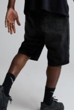 Cypher Monogram Denim Short (2)
