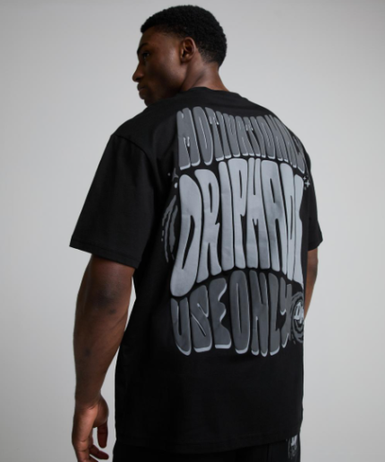 Dripmade Black Void T Shirt (2)