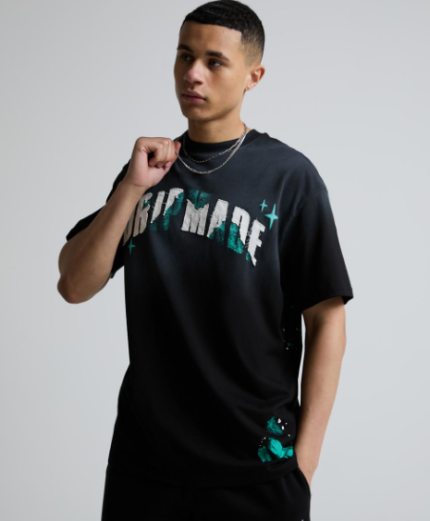Selfmade Paint Splatter T Shirt (2)