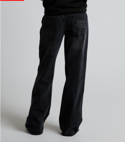 Womens Gianna Oversized Denim Jean (1)